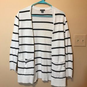 Eddie Bauer Striped Cardigan